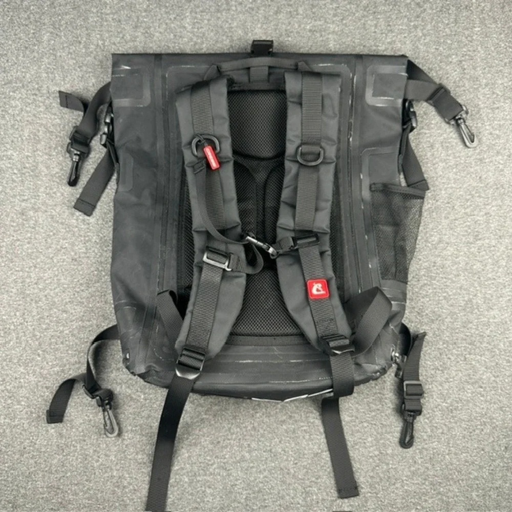 Cressi Hydrosports Spidy 25L Deckpack Waterproof Dry Bag Backpack Black